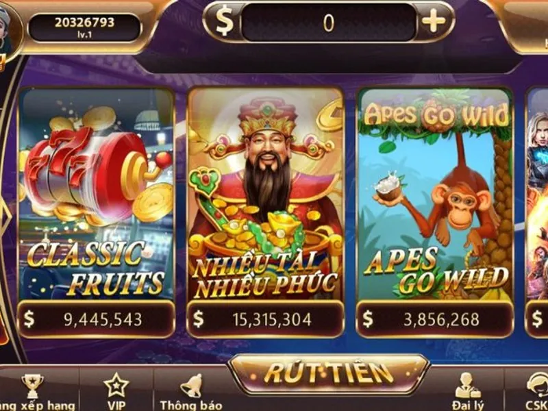 Trò chơi slot game 79king với jackpot khủng