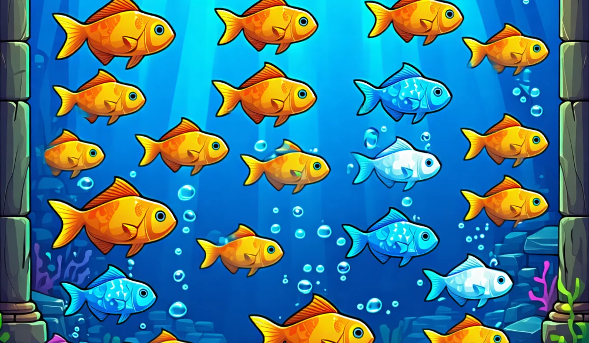 Giao diện trò chơi bắn cá 79king với nhiều loài cá và tiền thưởng