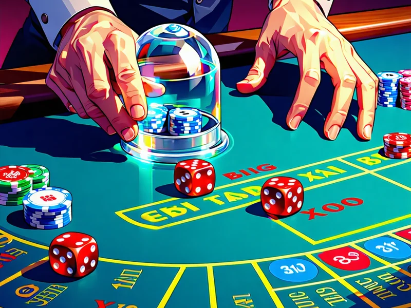 Bàn chơi Sic Bo trực tuyến tại 79king với ba viên xí ngầu và các lựa chọn đặt cược