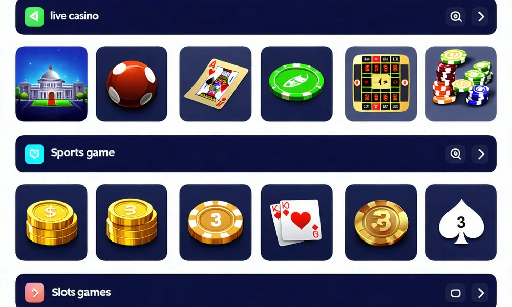 Tổng quan các loại trò chơi đa dạng tại 79king, bao gồm casino, slot, thể thao, bắn cá