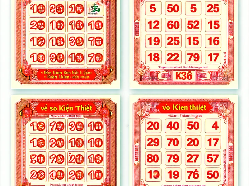 Hình ảnh xổ số truyền thống Việt Nam