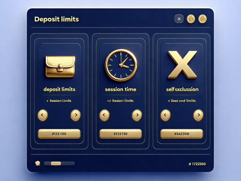 Hình ảnh minh họa giao diện người dùng để thiết lập giới hạn tiền gửi và thời gian chơi tại 79king, 79kinh, 79kin