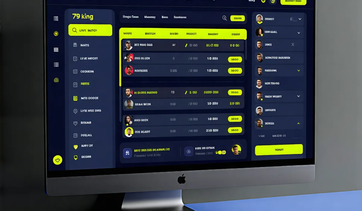 Giao diện cá cược thể thao của 79king, 79kinh, 79kin hiển thị các trận đấu và tỷ lệ cược