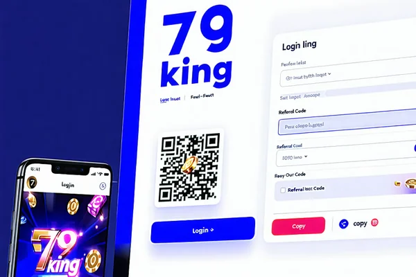 Bước 1: Đăng nhập và lấy mã giới thiệu tại 79king